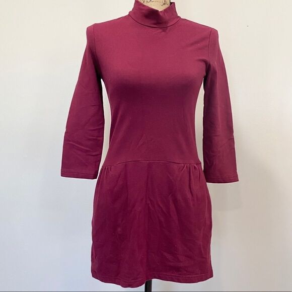 Free People Mod About It Plum Tunic Mini Dress XS - Picture 1 of 8